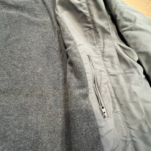 Lands End Outfitters Men's Fleece Lined Outrigger Jacket, Gray, Sz 2XL, Hooded - Picture 7 of 16